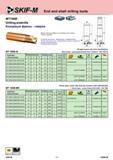 124 End and shell milling tools MT190B Drilling endmills Концевые фрезы сверла Best for short hole drilling and endmilling in tool making Positive geometry Каталог СКИФ-М 2011 Металлорежущий инструмент для фрезерования и сверления Инструментальная оснастка для металлообрабатывающих станков Стр. 124 RUS ENG