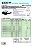 166 Milling Tools for aerospace industry MT190 AL-B Balanced endmills for machining aluminium alloys Балансируемые концевые фрезы для высокоскоростной обраб Каталог СКИФ-М 2011 Металлорежущий инструмент для фрезерования и сверления Инструментальная оснастка для металлообрабатывающих станков Стр. 166 RUS ENG