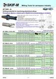 170 Milling Tools for aerospace industry MT190B AL Drilling endmills for machining aluminium alloys Концевые фрезы-сверла для обработки алюминиевых сплавов Каталог СКИФ-М 2011 Металлорежущий инструмент для фрезерования и сверления Инструментальная оснастка для металлообрабатывающих станков Стр. 170 RUS ENG