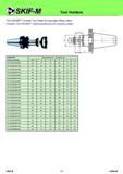 236 Tool Holders 7/24 DIN 69871 Complex Tool Holder for long edge milling cutters Оправки 7/24 DIN 69871 комбинированные для насадных фрез Code key Обозначе Каталог СКИФ-М 2011 Металлорежущий инструмент для фрезерования и сверления Инструментальная оснастка для металлообрабатывающих станков Стр. 236 RUS ENG