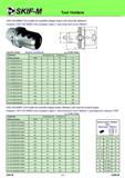 252 Tool Holders HSK DIN 69893 Tool Holder for endmills straight shank with drive flat (Weldon) Оправки HSK DIN 69893 для концевых фрез с хвостовиком типа W Каталог СКИФ-М 2011 Металлорежущий инструмент для фрезерования и сверления Инструментальная оснастка для металлообрабатывающих станков Стр. 252 RUS ENG