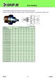 254 Tool Holders HSK DIN 69893 Facemill Tool Holder form A with internal coolant supply Оправки HSK DIN 69893 для торцовых фрез c посадкой формы A с внутрен Каталог СКИФ-М 2011 Металлорежущий инструмент для фрезерования и сверления Инструментальная оснастка для металлообрабатывающих станков Стр. 254 RUS ENG
