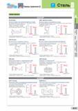 15 AC820P AC630M AAC8P Примеры применения (2) Сталь Примеры применения AC810P SCr415 Вал Высокая стойкость при черновой обработке по корке При черно Каталог SUMITOMO 2016 Режущий инструмент для металлорежущих станков Сверла твердосплавные и со сменными пластинами Фрезы концевые и насадные Резцы токарные Стр. A13