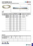 798 14D-F45XNW-09-QC Торцевая фреза Новый быстросменный тип корпуса D2 Обозначение 0 Размеры (мм) J& Адаптер Пластина D D1 D2 L aP 14D-F45XNW- 28250- Каталог TAEGUTEC 2015 Металлорежущий инструмент и инструментальная оснастка для металлообрабатывающих станков Точение Фрезерование Сверление Стр. E65