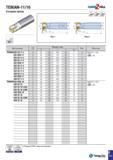 844 TE90AN-11/16 CHflS MiLL Концевая фреза 90° Обозначение Размеры (мм) Рис Пластина D d L H ap TE90AN 225-24-11-L 2 25 24 200 40 11 2 ANM(H)X 1106 E Каталог TAEGUTEC 2015 Металлорежущий инструмент и инструментальная оснастка для металлообрабатывающих станков Точение Фрезерование Сверление Стр. E111