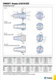 1078 DIN69871 Формы A/AD/B/ADB Стандартный патрон Тип “A” Тип “AD” Тип “ADB” Конус a ±0 1 b (H12) d d1 G d3 (H7) d5 ±0 05 d6 d8макс f1 ±0 1 30 3 2 16 Каталог TAEGUTEC 2015 Металлорежущий инструмент и инструментальная оснастка для металлообрабатывающих станков Точение Фрезерование Сверление Стр. G9
