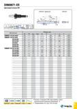 1080 DIN69871-ER Цанговый патрон ER Конус JL DIN69871 форма AD LRef DIN6499 Обозначение Размеры (мм) SS CSI с1мин Смакс D2 D3 L L1 L3 G J DIN69871 30 Каталог TAEGUTEC 2015 Металлорежущий инструмент и инструментальная оснастка для металлообрабатывающих станков Точение Фрезерование Сверление Стр. G11