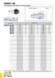 1087 DIN69871-EM Укороченный патрон Weldon для концевой фрезы Обозначение Размеры (мм) SS С2 D1 L L1 G DIN69871 40 EM 10x45 40 10 35 45 25 9 M16 EM 12 Каталог TAEGUTEC 2015 Металлорежущий инструмент и инструментальная оснастка для металлообрабатывающих станков Точение Фрезерование Сверление Стр. G18