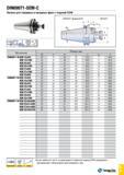 1094 DIN69871-SEM-C Патрон для торцевых и насадных фрез с подачей СОЖ Конус i Обозначение Размеры(мм) SS d D1 L L1 L2 G DIN69871 40SEM 16x35C 40 16 38 Каталог TAEGUTEC 2015 Металлорежущий инструмент и инструментальная оснастка для металлообрабатывающих станков Точение Фрезерование Сверление Стр. G25