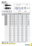 1106 HSK A-ER Цанговый патрон ER DIN69893 форма A D2 DIN6499 CSI SS J 4 a -т 1 T- r-H J L3Ref < LiRef LRef ER16-20 ER25-50 Обозначение Размеры (мм) SS Каталог TAEGUTEC 2015 Металлорежущий инструмент и инструментальная оснастка для металлообрабатывающих станков Точение Фрезерование Сверление Стр. G37