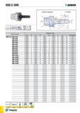 1119 HSK E-SRK T-SpRihK G 50 Каталог TAEGUTEC 2015 Металлорежущий инструмент и инструментальная оснастка для металлообрабатывающих станков Точение Фрезерование Сверление Стр. G50