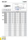 1129 HSK E-ODP T- FLEX i EC Обозначение Размеры (мм) SS Tsi D1 D2 L L1 L3 HSK E 40 ODP 10x53 40 M10 18 20 53 33 25 ODP 10x103 40 M10 18 28 103 83 75 O Каталог TAEGUTEC 2015 Металлорежущий инструмент и инструментальная оснастка для металлообрабатывающих станков Точение Фрезерование Сверление Стр. G60