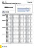 1189 S M-CT-L T- FLEX i EC Твердосплавный хвостовик с подачей СОЖ T-FLEXTEC Designation Dimension (mm) Tsi d D1 D2 L L1 S M08-CT16 - 20-L80 M8 16 15 3 Каталог TAEGUTEC 2015 Металлорежущий инструмент и инструментальная оснастка для металлообрабатывающих станков Точение Фрезерование Сверление Стр. G120