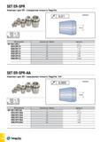 1207 SET ER-SPR Комплект цанг ER - стандартная точность TaeguTec Обозначение Количество Набор Диапазон SET ER11 SPR 7 7 0 5-7 ER16 SPR 10 10 0 5-10 ER Каталог TAEGUTEC 2015 Металлорежущий инструмент и инструментальная оснастка для металлообрабатывающих станков Точение Фрезерование Сверление Стр. G138