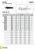 1219 ER-SRK T-SpRihK Цанга T-SHRINK ER DIN6499 Обозначение Размеры (мм) SS d2 D1 D2 Lmm4 Li k L1 L3 J Шестигранник ER20 SRK 3x35 ER20 3 10 13 5 10 16 Каталог TAEGUTEC 2015 Металлорежущий инструмент и инструментальная оснастка для металлообрабатывающих станков Точение Фрезерование Сверление Стр. G150