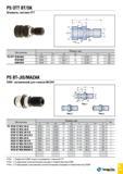 1230 PS OTT BT/SK Штревель, система OTT Обозначение Размеры (мм) G D1 D2 D3 L L1 L2 PS OTT BT40 M16 M16 25 0 21 1 17 16 60 56 28 BT50M24 M24 39 3 32 0 Каталог TAEGUTEC 2015 Металлорежущий инструмент и инструментальная оснастка для металлообрабатывающих станков Точение Фрезерование Сверление Стр. G161