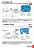 1304 KIT BHF MB50-50 BL Наборы Расточный набор с диапазоном диаметров 6 - 20 мм для чистовой балансируемой расточной головки BHF BL 6 6 6 6 6 HAXF 16- Каталог TAEGUTEC 2015 Металлорежущий инструмент и инструментальная оснастка для металлообрабатывающих станков Точение Фрезерование Сверление Стр. H65