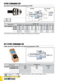 945 GYRO DIN69880-ER Обозначение Размеры (мм) DCONMS CSI DCONNWS DCONXWS BD BD 2 BD 3 DF LPR LB LS GYRO DIN69880 30 ER32 30 ER32 2 0 20 0 50 74 79 68 Каталог TAEGUTEC 2020 Вращающийся режущий и вспомогательный инструмент по металлу Твердосплавные пластины Сборные фрезы с СМП Монолитные фрезы и сверла Инструментальные патроны Стр. G130