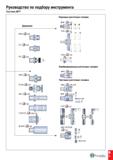 1014 Руководство по подбору инструмента Система MPT 5 Каталог TAEGUTEC 2020 Вращающийся режущий и вспомогательный инструмент по металлу Твердосплавные пластины Сборные фрезы с СМП Монолитные фрезы и сверла Инструментальные патроны Стр. H5