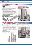 16 Новый режущий инструмент Tungaloy TungDrill Twisted для механической обработки отверстий Сверла с механическим креплением сменных режущих пластин Инструме Каталог TUNGALOY 2014 Металлорежущий инструмент и инструментальная оснастка Стр.