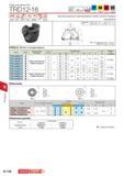 680 Радиусные фрезы Tungaloy ТАС RD12-16 Торцевое Radius Пазовое Profiling Расточка фрезерование Milling отверстий CJb 9 Диаметр 050 100 mm R 6 8 mm Р М К Нер Каталог TUNGALOY 2014 Металлорежущий инструмент и инструментальная оснастка Стр. 9-110