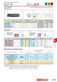 691 Черновые концевые фрезы Tungaloy ТАС ELP-A Диаметр 25 40 mm 90 44 Р К Сталь Нержавеющая Чугун сталь Deep Shoulder Пазовое Side Milling фрезерование Millin Каталог TUNGALOY 2014 Металлорежущий инструмент и инструментальная оснастка Стр. 9-121