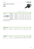 2491 For tools with cylindrical shank in acc with DIN 1835 Tool d11 d12 l4 l16 17 i Designation d1 mm in 1 1 HSK DIN 69893-1 A A560 H63A 05 080 HSK-A6 Каталог WALTER 2012 Металлорежущий инструмент и инструментальная оснастка Valenite для станков Стр. G109 ENG