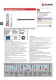 268 ИНЖЕКЦИОННАЯ СИСТЕМА W-VI A4 W-VI HCR WURTH для инжекционной массы WIT-С 150 для использования с монтажным пистолетом Артикул 0891 003 или пистолетом Каталог WURTH 2014 Химия Инструмент Крепежные изделия Электротехническая продукция Оборудование и материалы для автосервиса Стр. 268