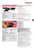 409 WURTH УГЛОВАЯ ШЛИФОВАЛЬНАЯ МАШИНА EWS14-125-S FIXTEC Технические характеристики Напряжение 230 В Частота 50 60 Гц Класс защиты II Потребляемая мощност Каталог WURTH 2014 Химия Инструмент Крепежные изделия Электротехническая продукция Оборудование и материалы для автосервиса Стр. 409