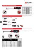 456 ОТВЕРТКА TORX С ТРЕХКОМПОНЕНТНЫМИ РУЧКАМИ Abtrieb Длин- Артикул Шт уп TX6 60 мм 0613 203 06 1 TX7 60 мм 0613 203 07 1 TX8 60 мм 0613 203 08 1 TX9 60 м Каталог WURTH 2014 Химия Инструмент Крепежные изделия Электротехническая продукция Оборудование и материалы для автосервиса Стр. 456