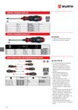 458 ОТВЕРТКА С ПРОФИЛЕМ PHILIPS (PH) Длин- Артикул Шт уп PH1 80 мм 0613 422 1 1 PH2 100 мм 0613 422 2 1 PH3 150 мм 0613 422 3 1 PH4 200 мм 0613 422 4 1 ОТ Каталог WURTH 2014 Химия Инструмент Крепежные изделия Электротехническая продукция Оборудование и материалы для автосервиса Стр. 458