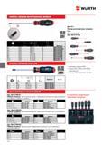 460 WURTH ОТВЕРТКА С ВНЕШНИМ ШЕСТИГРАННИКОМ С ШАРИКОМ ОТВЕРТКА С ПРОФИЛЕМ PHILIPS (PH) стз1Й12 А мм В С мм 1 А дюйм Артикул 20 100 83 27 4 0613 415 02 25 Каталог WURTH 2014 Химия Инструмент Крепежные изделия Электротехническая продукция Оборудование и материалы для автосервиса Стр. 460