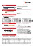 609 КАРЩЕТКА WURTH Стальная щетина с пластмассовой рукояткой Узкая форма Артикул 0715 55 26 ЩЕТКА ЛАТУННАЯ Латунная щетина с пластиковой рукояткой Предназ Каталог WURTH 2014 Химия Инструмент Крепежные изделия Электротехническая продукция Оборудование и материалы для автосервиса Стр. 609
