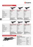 434 УГЛОВЫЕ ШЛИФОВАЛЬНЫЕ МАШИНЫ EWS 8-115 Light EWS 8-125 LIGHT EWS 10-125 Compact Артикул 5707 010 0 5707 020 0 5707 003 0 Напряжение 220/240 В 220/ Каталог WURTH 2016 Режущий и слесарный инструмент Продукция химическая и электротехническая Крепежные изделия Расходные и абразивные материалы Стр. 434