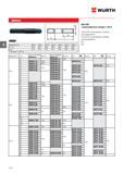 224 Шпильки Wurth Резьба 0 d мм M 6 M8 M10 M12 M14 M16 M20 b * мм 18 22 26 30 34 38 46 e мм 7 5 10 12 15 18 20 25 * для длин £ 125 мм DIN 939 с Каталог WURTH 2017 Химическая продукция для автомобилей Крепежные изделия Инструмент режущий и абразивный Расходные материалы автосервиса Оборудование Материалы для кузовного ремонта Стр. 224
