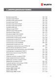 237 АНКЕРНО-ДЮБЕЛЬНАЯ ТЕХНИКА WURTH Винтовой анкер W-SA Клиновой анкер W-FAZ/S Химический анкер W-VD/S Инжекционная система W-VIZ/S Инжекционная Каталог WURTH 2017 Химическая продукция для автомобилей Крепежные изделия Инструмент режущий и абразивный Расходные материалы автосервиса Оборудование Материалы для кузовного ремонта Стр. 237
