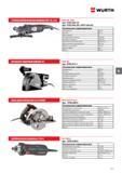 423 УГЛОВАЯ ШЛИФОВАЛЬНАЯ МАШИНА WURTH EWS 24-230 Арт 0702 446 10 Арт 0702 446 20 (с БЗП гайкой) Технические характеристики Напряжение 220 В Част Каталог WURTH 2017 Химическая продукция для автомобилей Крепежные изделия Инструмент режущий и абразивный Расходные материалы автосервиса Оборудование Материалы для кузовного ремонта Стр. 423