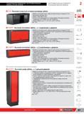 111 Высокий открытый угловой контейнер Facom Jetline Г Мебель из листовой стали, покрытой краской Epoxy (толщиной 12/10) Допустимая нагрузка 30 кг Корпус Каталог FACOM 2014 Профессиональный слесарно-монтажный ручной инструмент Стр. 87