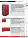 113 Высокий шкаф Facom Jetline с 2 застекленными дверками Шкаф из листовой стали, покрытой краской Epoxy (толщиной 12/10) Створчатые прозрачные дверки из Каталог FACOM 2014 Профессиональный слесарно-монтажный ручной инструмент Стр. 89
