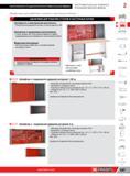 131 ШКАФЧИКИ FACOM ДЛЯ РАБОЧИХ СТОЛОВ И НАСТЕННЫЕ БЛОКИ Наглядность и максимальная доступность Полное открытие раздвижной системы и открытие дверок до 180 Каталог FACOM 2014 Профессиональный слесарно-монтажный ручной инструмент Стр. 107