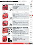 469 Биты отверточные Facom Комплект из 10 насадок под винты Resistorx Torx Plus Tamper Resistant Поставляется в компактном футляре из полиамида стойким к Каталог FACOM 2014 Профессиональный слесарно-монтажный ручной инструмент Стр. 445