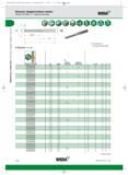 198 Цельные твердосплавные сверла TOP DRILL G Цветные металлы WIDIA е ы н ь л е Ц й и с р е в о ка о б а р б О TDG532A 5 x D Лучший и альтернативный выбор D1 T Каталог WIDIA 2012 Новый металлорежущий инструмент и инструментальная оснастка Цельные и сборные фрезы Метчики Обработка отверстий Точение на металлообрабатывающем оборудовании Стр. A188