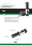 878 The M94 Series Slotting Mills are equipped with three cutting edges per insert and precise cooling capabilities for the most demanding small width Каталог WIDIA 2017 Металлорежущий инструмент Стационарный и вращающийся для металлообрабатывающих станков и оборудования Стр. L8 ENG