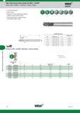 1072 Концевые твердосплавные фрезы Widia High-Performance Solid Carbide End Mills Каталог WIDIA 2017 Металлорежущий инструмент Стационарный и вращающийся для металлообрабатывающих станков и оборудования Стр. O12 ENG