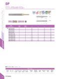 354 DP DP-4-G-EL / Square / Long / 4 Flutes DP-4-G-EL&g2Jl:ffi-Kffi¥5g& kJJ ffini WJini WJini si ini lixtnl r io°y TT L D<12 0-0 020 12<D 0-0 030 mm Каталог DEREK 2017 Инструмент металлорежущий и станочная оснастка Фрезы концевые твердосплавные и с режущими сменными пластинами Резцы Державки Расточные головки Стр. E06