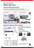 20 Customer Service Web Service Mitsubishi Materials Website We deliver latest solution technical information, exhibitions and event information You Каталог MITSUBISHI 2020 Режущий инструмент для станков по металлу Фрезы концевые монолитные из твердого сплава и сборные со сменными режущими пластинами Резцы Сверла Стр. PR18