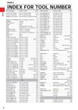 30 INDEX FOR TOOL NUMBER ORDER NUMBER PRODUCT NAME PAGE ORDER NUMBER GTOTOO'DOOOOR/L-U Insert (For small tools holder) D016 GTQTCXXXXXXDR-VT Insert Каталог MITSUBISHI 2020 Режущий инструмент для станков по металлу Фрезы концевые монолитные из твердого сплава и сборные со сменными режущими пластинами Резцы Сверла Стр. 8