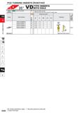 310 PCD TURNING INSERTS POSITIVE VD TYPE INSERTS WITH HOLE Work Material Non-ferrous Metal Cutting Conditions (Guide): : Stable Cutting C' General Cu Каталог MITSUBISHI 2020 Режущий инструмент для станков по металлу Фрезы концевые монолитные из твердого сплава и сборные со сменными режущими пластинами Резцы Сверла Стр. B080