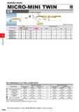 400 BORING BARS MICRO-MINI TWIN 0SE TOOL NEWS CR For internal copying DMIN/ Right hand tool only Order Number Stock Breaker Dimensions(mm) Micro Grai Каталог MITSUBISHI 2020 Режущий инструмент для станков по металлу Фрезы концевые монолитные из твердого сплава и сборные со сменными режущими пластинами Резцы Сверла Стр. E020