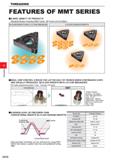 562 THREADING THREADING FEATURES OF MMT SERIES A WIDE VARIETY OF PRODUCTS Mitsubishi Miracle Threading (MMT) series 283 inserts and 26 holders G M-CL Каталог MITSUBISHI 2020 Режущий инструмент для станков по металлу Фрезы концевые монолитные из твердого сплава и сборные со сменными режущими пластинами Резцы Сверла Стр. G010
